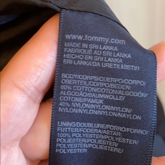 Tommy‎ Hilfiger black jacket front pockets size L - Picture 5 of 13